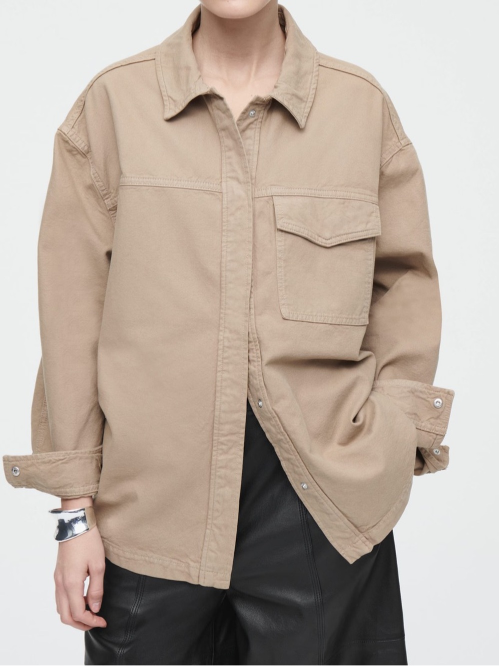 COS oversized workwear shirt / Size 8
